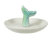 3D Mermaid Tail Ceramic Trinket Tray