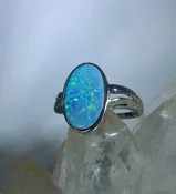 Australian Opal Ring, Doublet