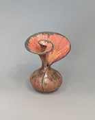 Swirl Vase 7.25" ht x 5.75" w x 4"d —  Susan Anderson Ceramics