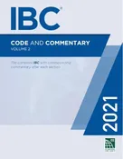 2021 IBC Code and Commentary, Volume 2