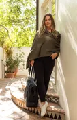 The Dreamsoft Organic Cotton Travel Scarf - Olivewood