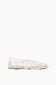 Alba Ballet Flat in Paper Netting