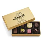 Assorted Chocolate Gold Gift Box, 8pc.