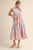 Belted Midi Dress