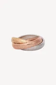 12MM Tri Color 3 Band Rolling Bracelet 18cm