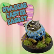 RPR 01034: Easter 2026 Owlbear Easter Basket