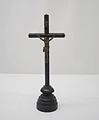 11" Wood Altar Crucifix