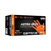 Astrogrip Orange Nitrile Powder-Free Gloves (Box of 100)