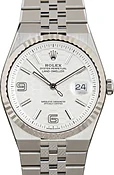 Pre-Owned Rolex Land-Dweller 40 Ref 127334 Honeycomb Motif Dial
