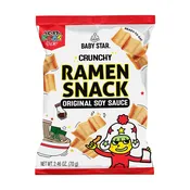 Baby Star Crunchy Ramen Snack, Original Soy Sauce