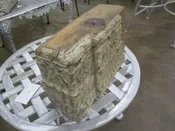 Rectangular Capital Candle Holder