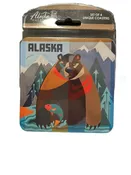 4 Pack Animal Cork Coaster Set
