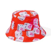ANTI SOCIAL SOCIAL CLUB ASSC 747 BUCKET HAT RED
