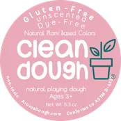 4 Pound Bucket  Clean Dough Unscented, Artificial Dye Free