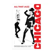 CHICAGO All That Jazz WIndowcard