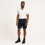 Men's Navy Washed Twill Shorts