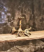 Antique Brass Pillars — Maison Bergogne