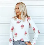 Women's Cupcake Sweatshirt