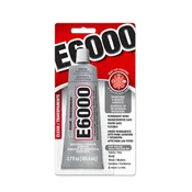 Adhesives E-6000 Clear Industrial Strength Adhesive - 3.7 Oz. Adhesives