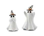 MacKenzie-Childs Courtly Illuminated Ghosts, Set of 2