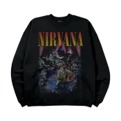 Unplugged in New York Crewneck Sweatshirt (Black)