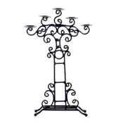 AZEIWF551 - Candle Holder, Black