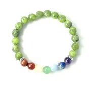 7 Chakras Serpentine Bracelet