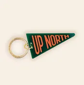 Freshwater Curated Goods - Up North Pennant Flag Acrylic Keychain
