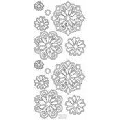 3D Medallion Outline Sticker  1923