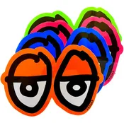 krooked eyes 11in sticker assorted colors