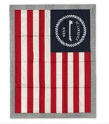 American Flag Freighter Quilt