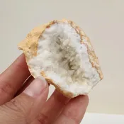 Cracked Moroccan Quartz Geode, White Quartz Geode - 1.5" to 3" Wide