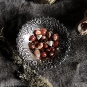3 Polished Carnelian Stones.