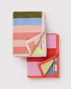 Baggu Pool Stripe Mix Hand Towel Set | Highlow Studio