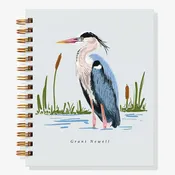 12-Month Great Heron Custom Planner