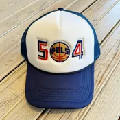 504 Pels Trucker Hat-navy