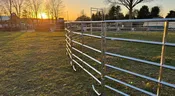 100' x 200' Cashmans CS Stainless Steel Horse Riding Arena, 48 Panels with 2 Walk-Thrus
