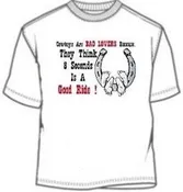 8 Second Ride Cowboy T-Shirt