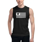 American Flag Muscle Shirt