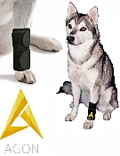 Agon® Dog Front Leg Brace Paw Compression Wraps [DS002Y]