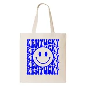 Kentucky Smiley Tote Bag