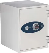 1-Hour Fire/Water Safe w/Dial Combo and Key Lock [1.3 Cu. Ft.]-White--11450