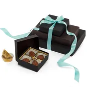 Matte Black Rigid Candy Boxes