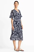 EYELET BLOOM DRESS