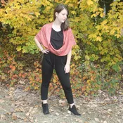 Hand-Woven Shoulder Mobius