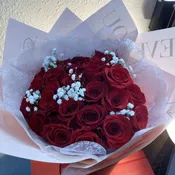 24 Red Roses Bouquet # 001