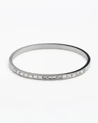 Baguette Crystal Inlay Bangle