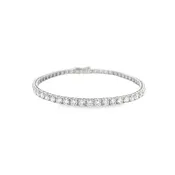 14K White Gold Diamond Tennis Bracelet