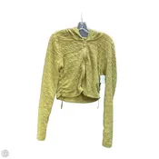 Athletic Jacket By Free People In Green, Size: M