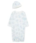 Blue Rose Sleep Gown